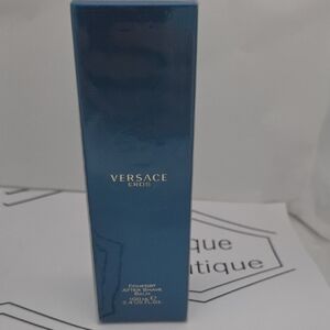 Versace Eros Women's Moisturizer - Blue & Gold Accents